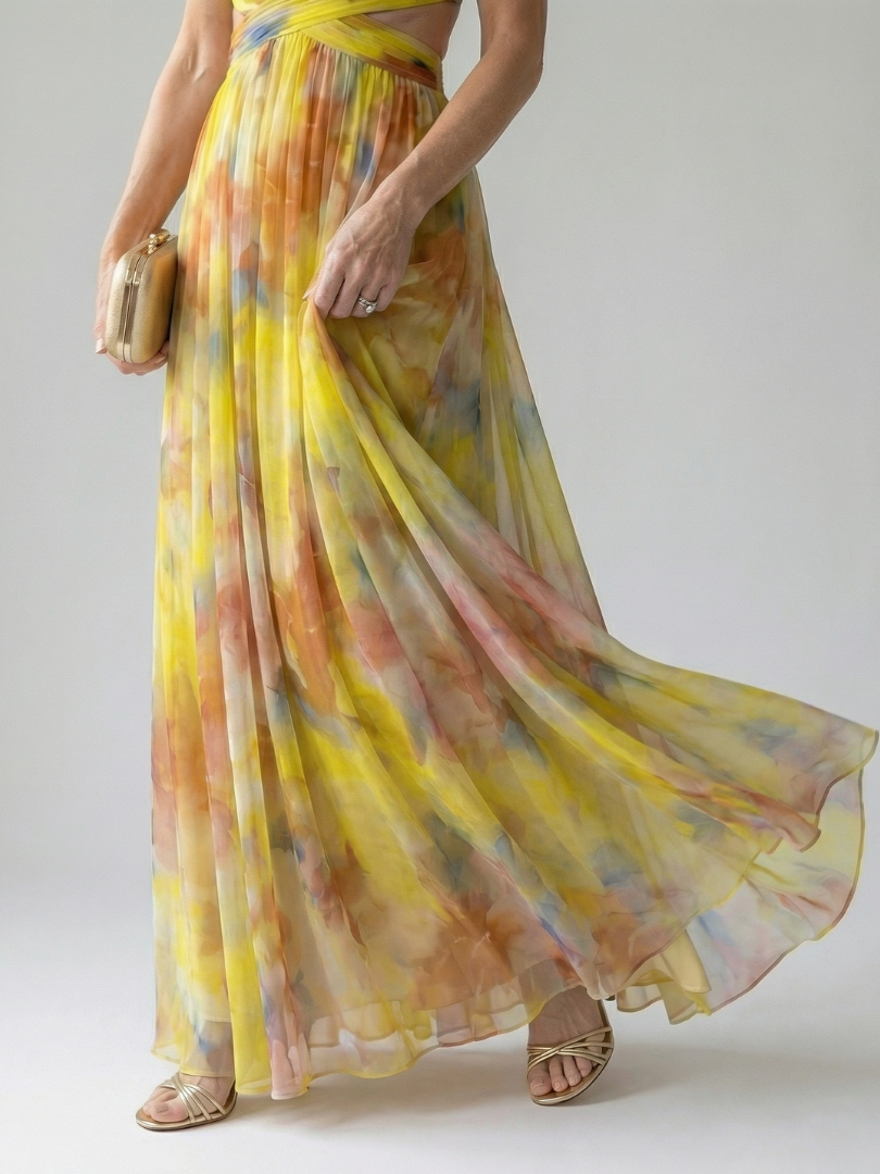 Lunnia | Soft Wrap Maxi Dress