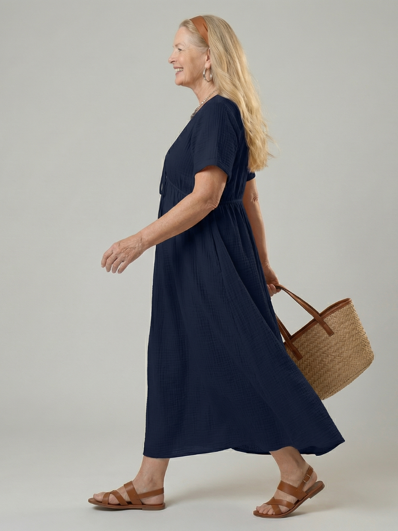 Viora | Nature Shape Midi Dress