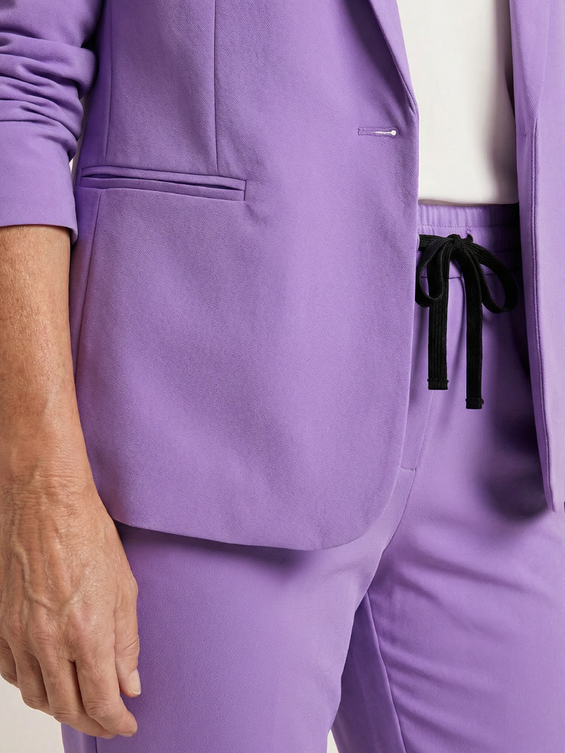 Fiosette | Notch Collar Relaxed Tailored Suit