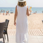 Linna | Easy Drape Midi Dress