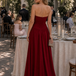 Sabwyn | Strapless Ruched Bodice Midi Dress
