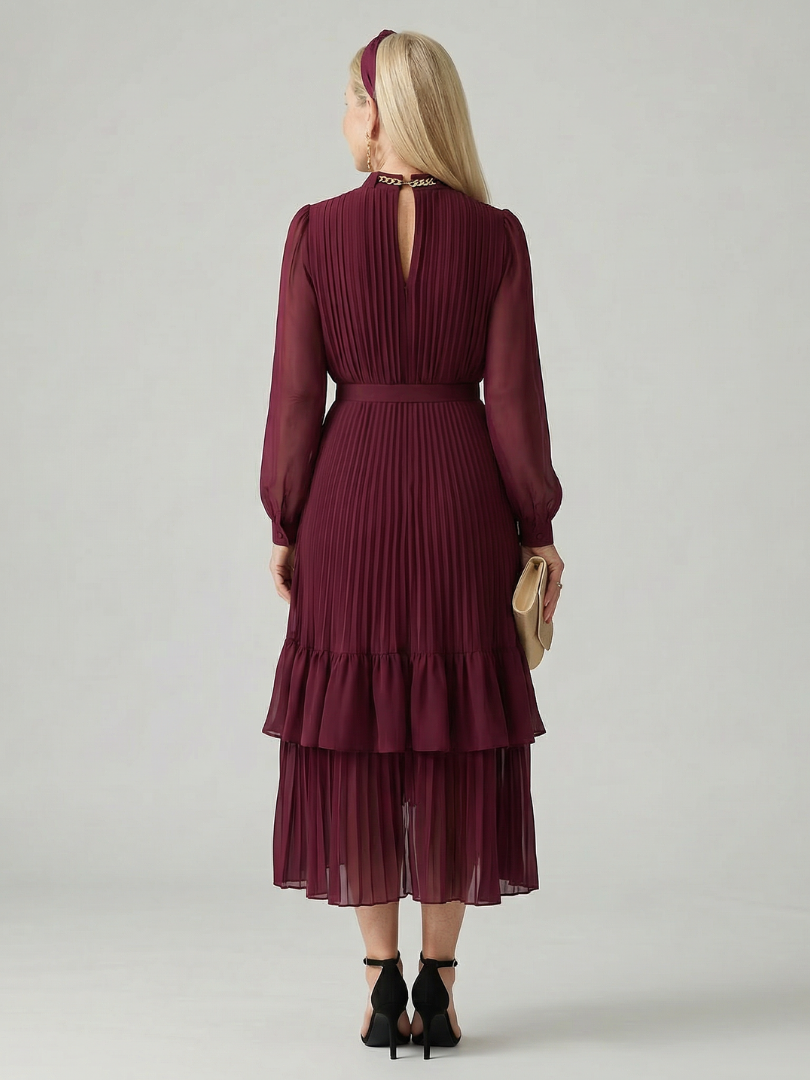Dahbelle | Fluid Drape Midi Dress