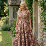 Sennalette | Printed Flow Maxi Dress