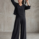 Callia | Layered Top Wide Leg Set