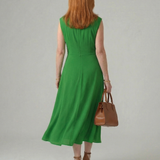 Kalmae | Clean Tie Midi Dress