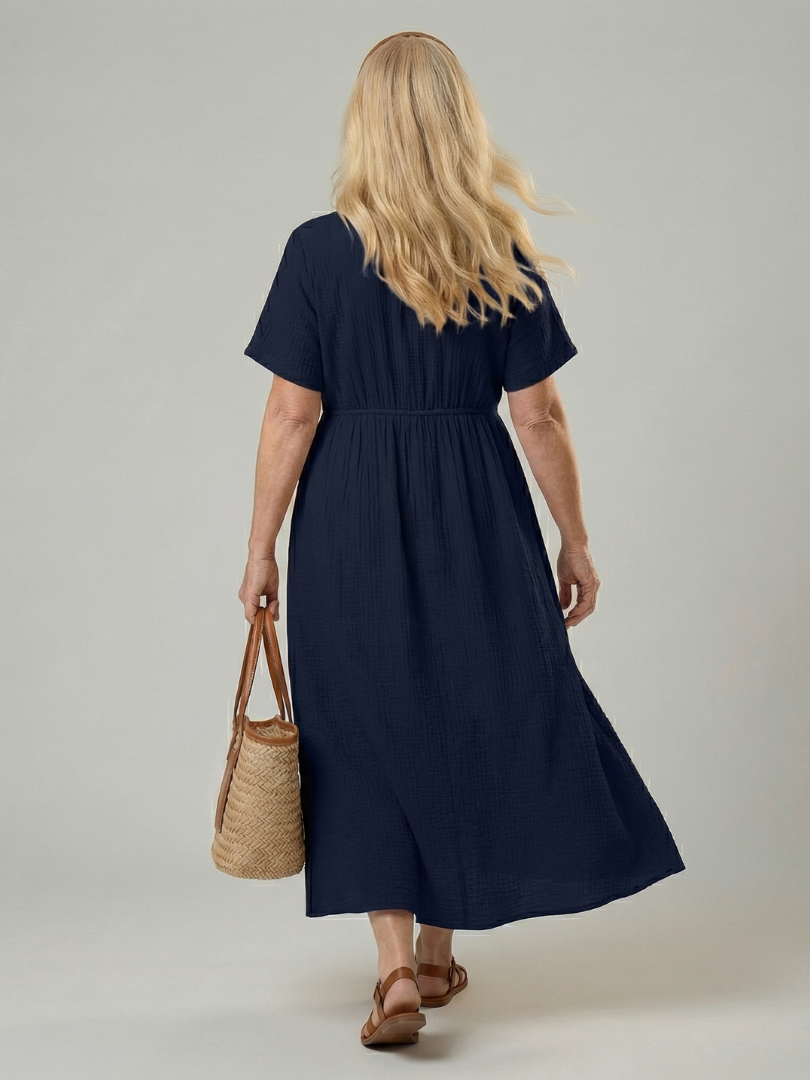 Viora | Nature Shape Midi Dress