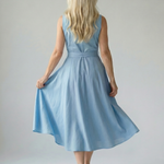 Sennarose | Relaxed Drape Midi Dress