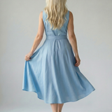 Sennarose | Relaxed Drape Midi Dress