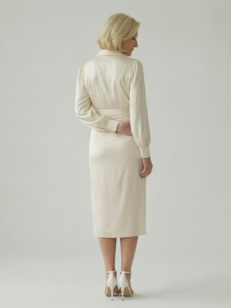 Tovana | Calm Front Midi Dress