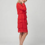 Liana | Clean Layered Knee Length Dress