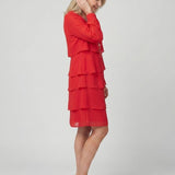 Liana | Clean Layered Knee Length Dress