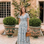 Lorine | Floral Chiffon Maxi Dress