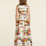 Valmarie | Sleeveless Round Neck Pleated Maxi Dress