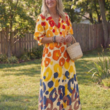 Magdalyn | Botanical Flow Maxi Dress