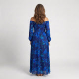 Camrose | Off Shoulder Floral Maxi Dress